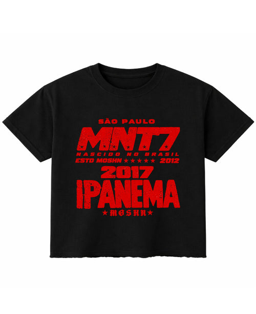 Black Boxy Fit T-shirt Front Design